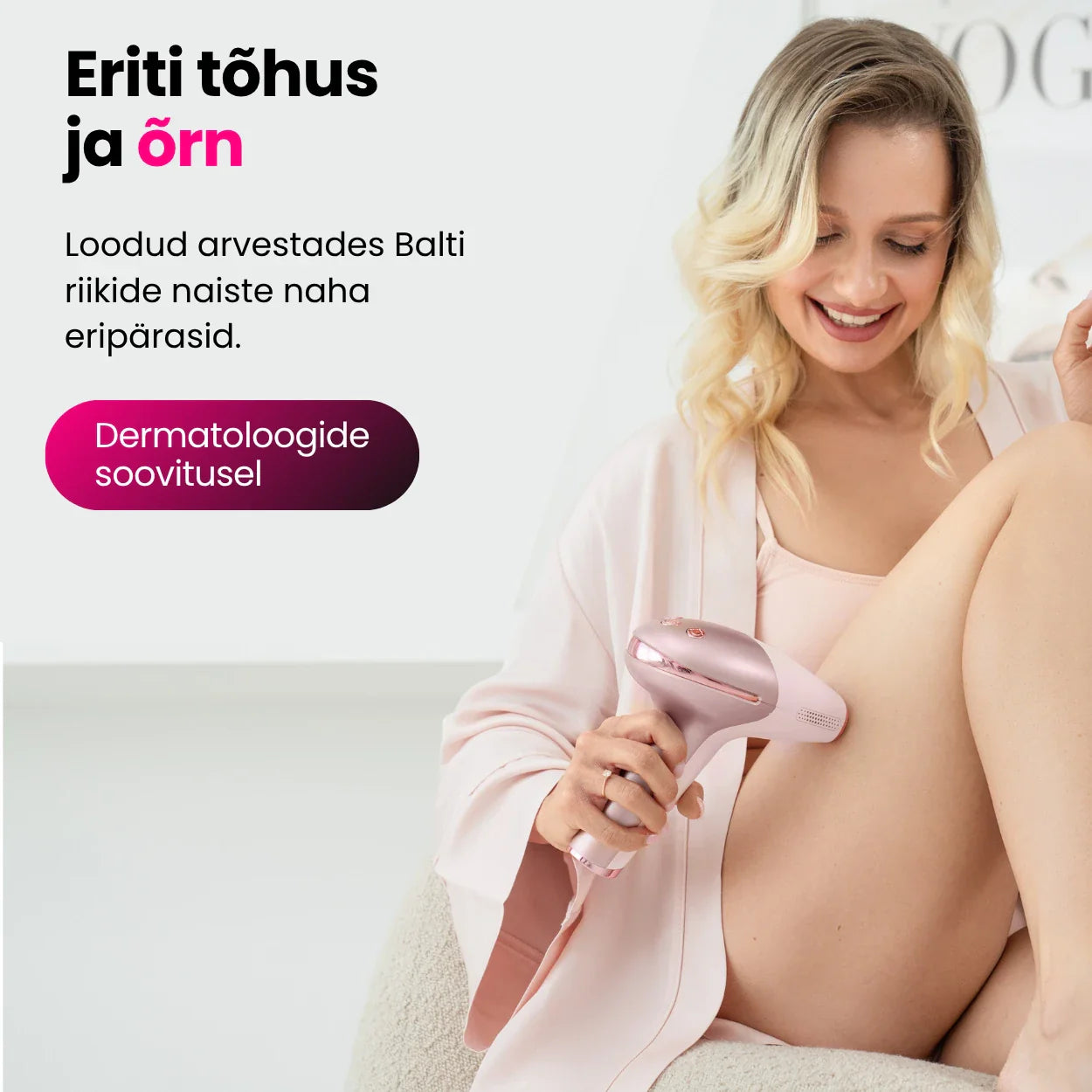 Elumi™ IPL-fotoepilaatori komplekt