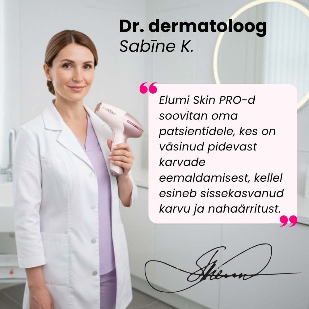 Elumi™ IPL-fotoepilaatori komplekt